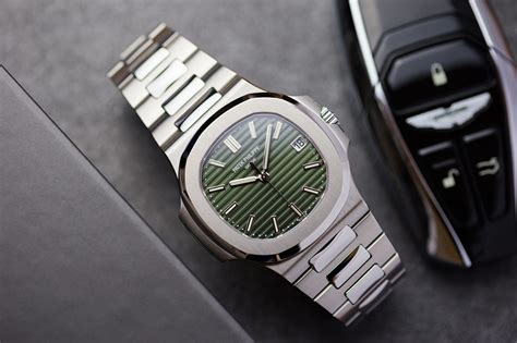 patek philippe mens nautilus ref 5711 1a price|Patek Philippe Nautilus 5711 green.